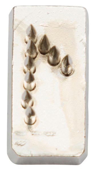 Buchstabensatz A-Z, 10mm  für Tätowierzange
