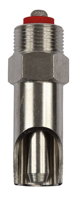 Beißnippel Edelstahl 3/4", mit 12 mm Stift