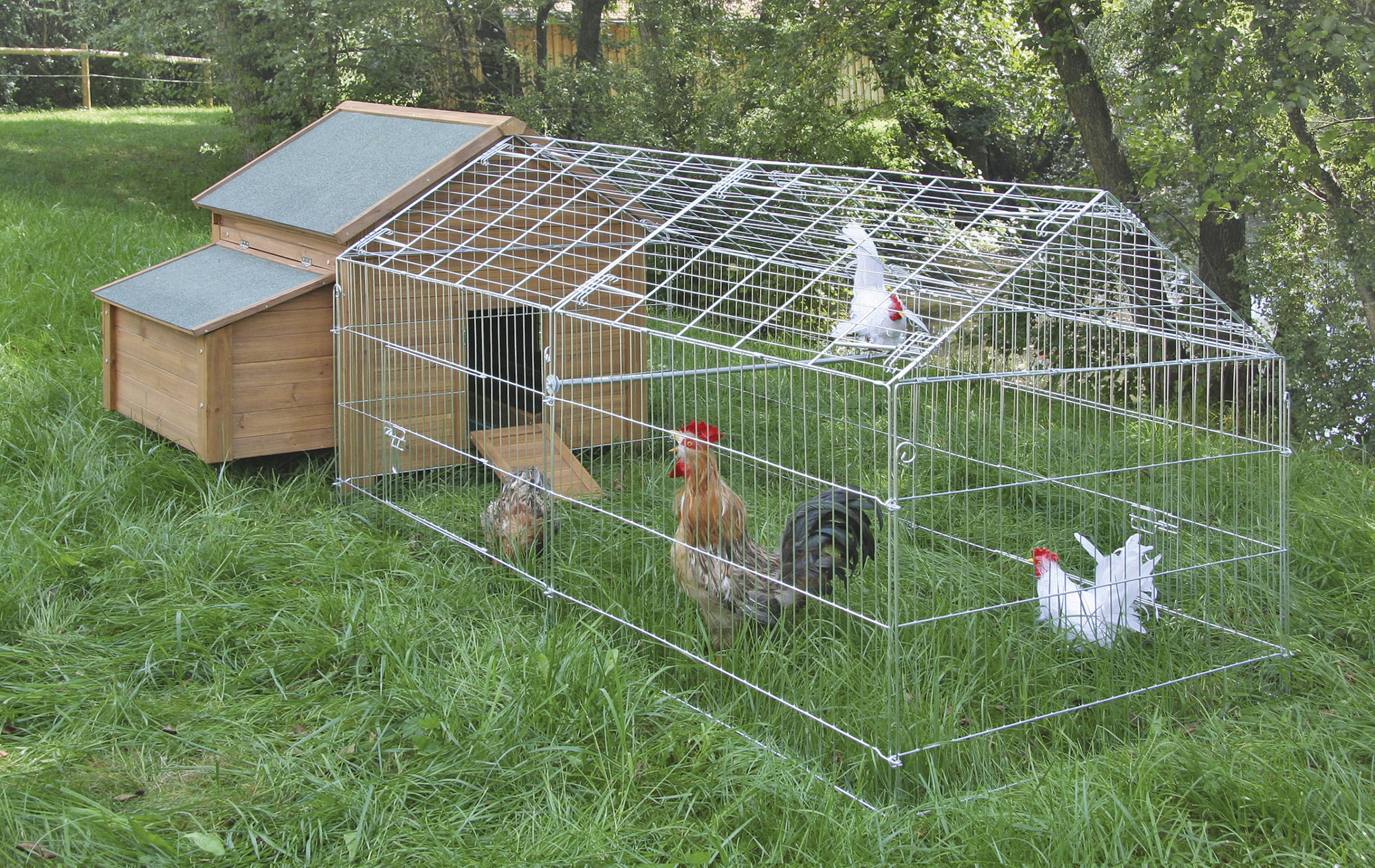 Kleintierstall für Hühner oder Kaninchen, 105 x 100 x 108 cm