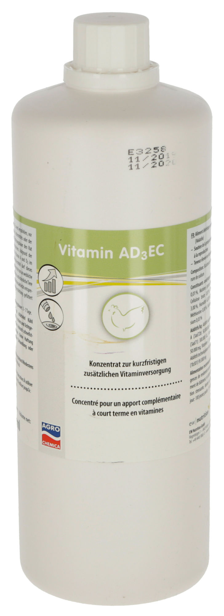 Vitaminkonzentrat AD3EC 1 ltr. 