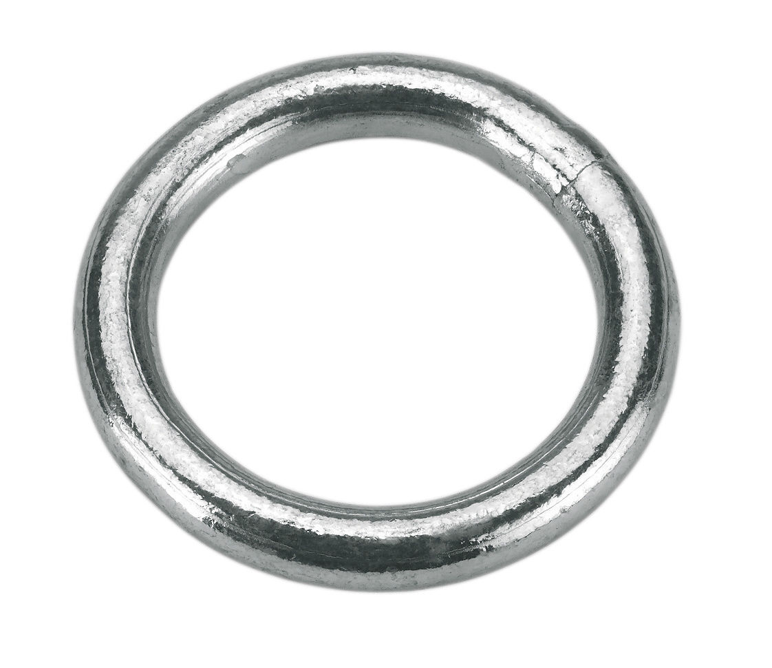 Ring, 8 mm verzinkt