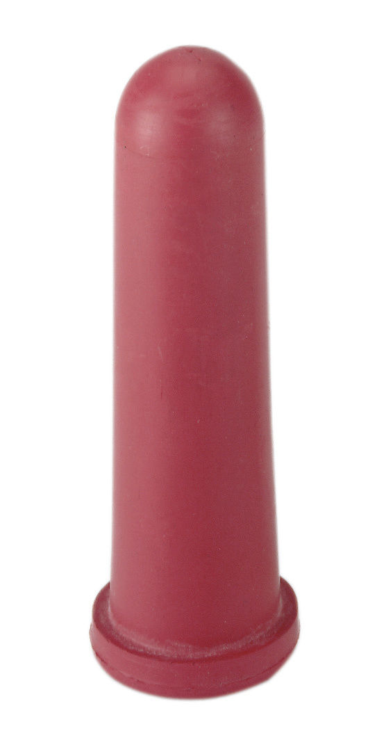 lebensmittelecht rot NEU & OVP 100 mm 50 x Kälbersauger mit Kreuzschnitt 