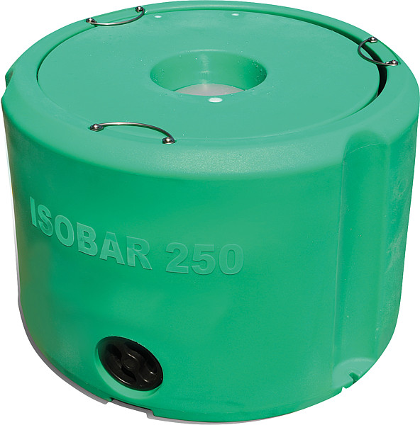 Thermotränke Isobar 250 Inhalt 250 l, lebensmittelechtes HDPE