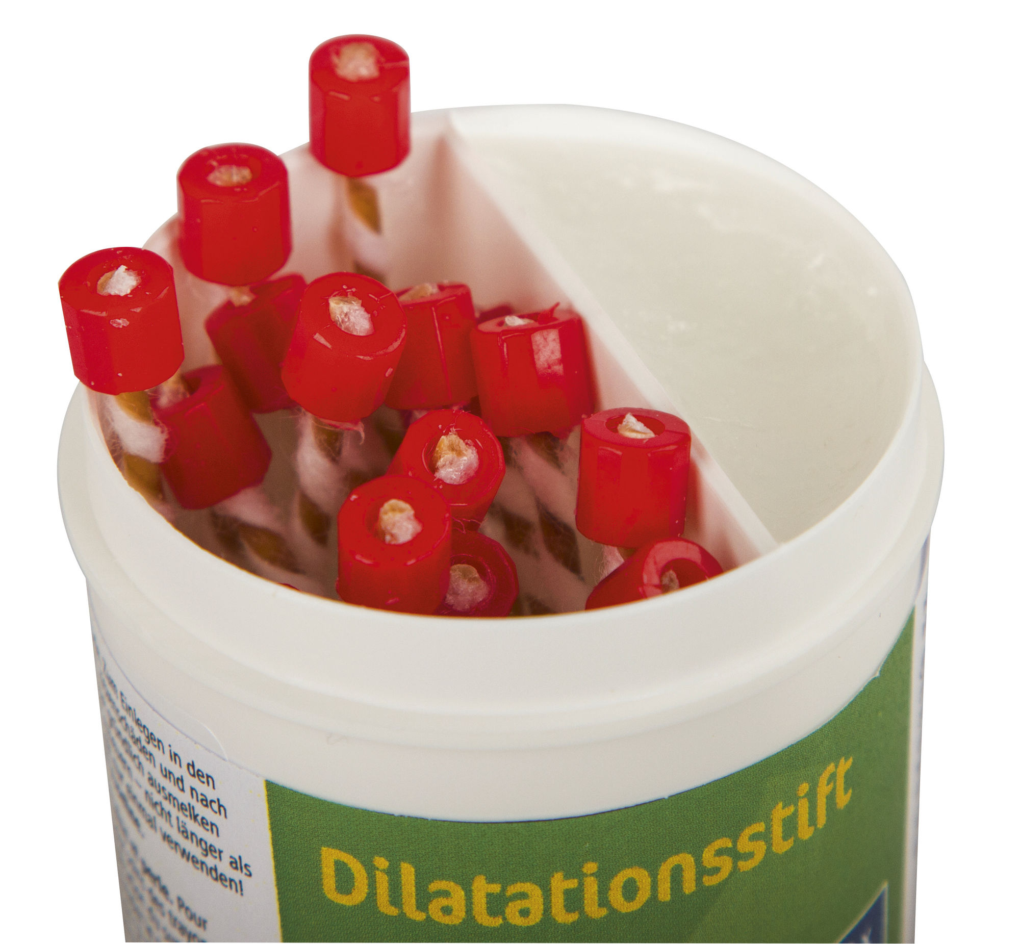 Dilatationsstift  20 Stück in Trennfachdose